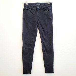 💕 White House Black Market Black Skinny Jeans Sz 2R